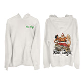 Naughty Or Nice (Vintage White Hoodie) – Unisex